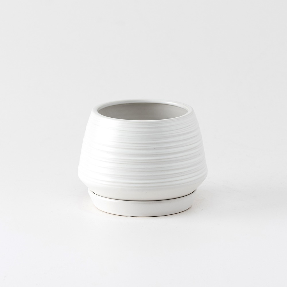 Ceramic Wrinkle Pot 134